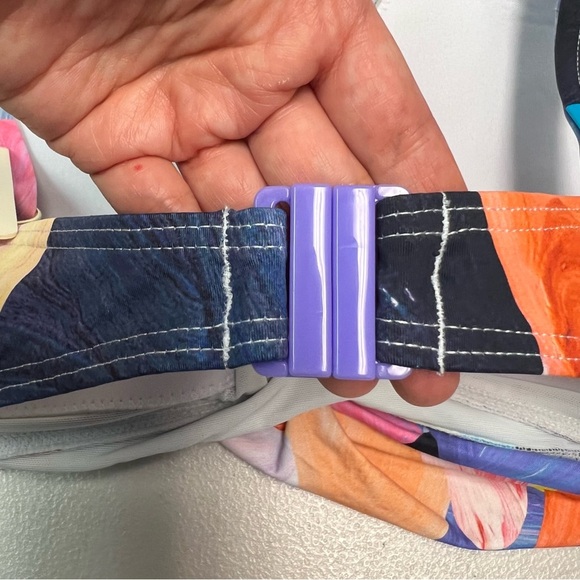 Artesands Women’s Colorful Delacroix Bikini Top Size 18 (Multifit Cup D-G) - Picture 8 of 9